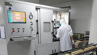 Atelier de production d’accumulateurs